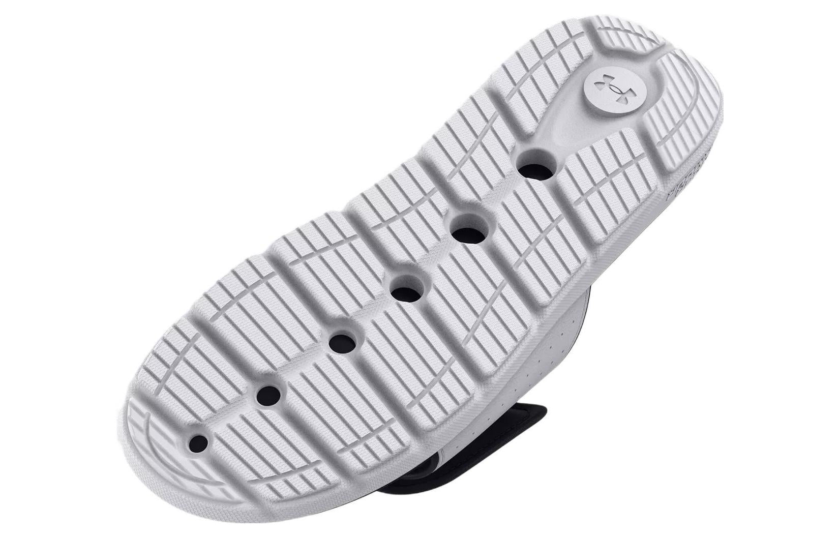 Under Armour Ignite 7 Slides 'White Black' 3026023-100