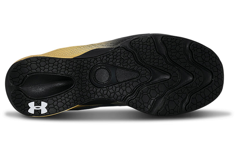 Under Armour Charged Pulse Sports Shoes Black/Gold 3023020-001