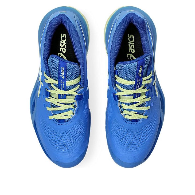 (WMNS) ASICS Gel-Resolution X 'Blue Coast Huddle Yellow' 1042A279-400