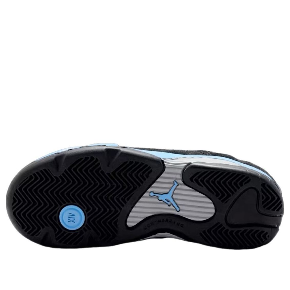 (PS) Air Jordan 14 Retro 'Black University Blue' 312092-007