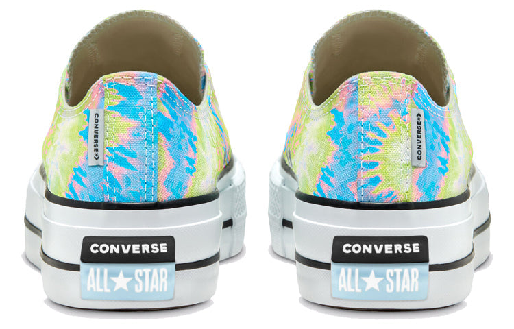(WMNS) Converse Chuck Taylor All Star Blue Green Tie Dye Sneakers 'Blue Green' 569043C