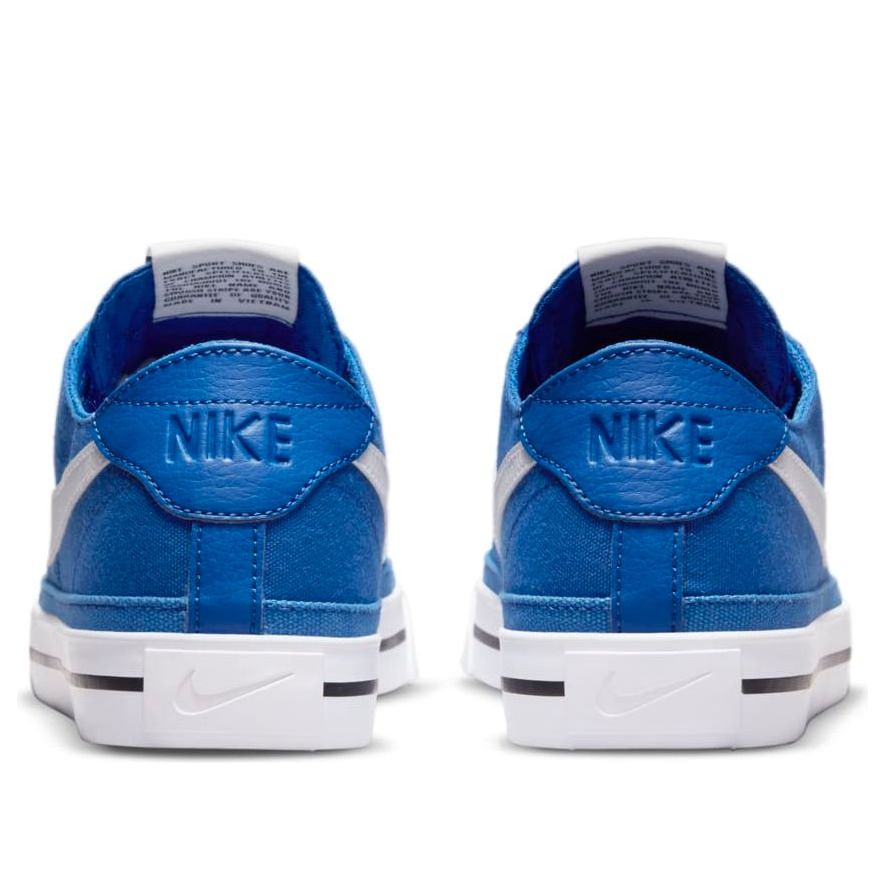 Nike Court Legacy Canvas Sneakers Blue White CW6539-400