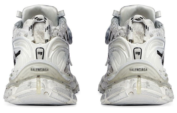 (WMNS) Balenciaga Runner Graffiti 'White' 677402W3RBQ9010
