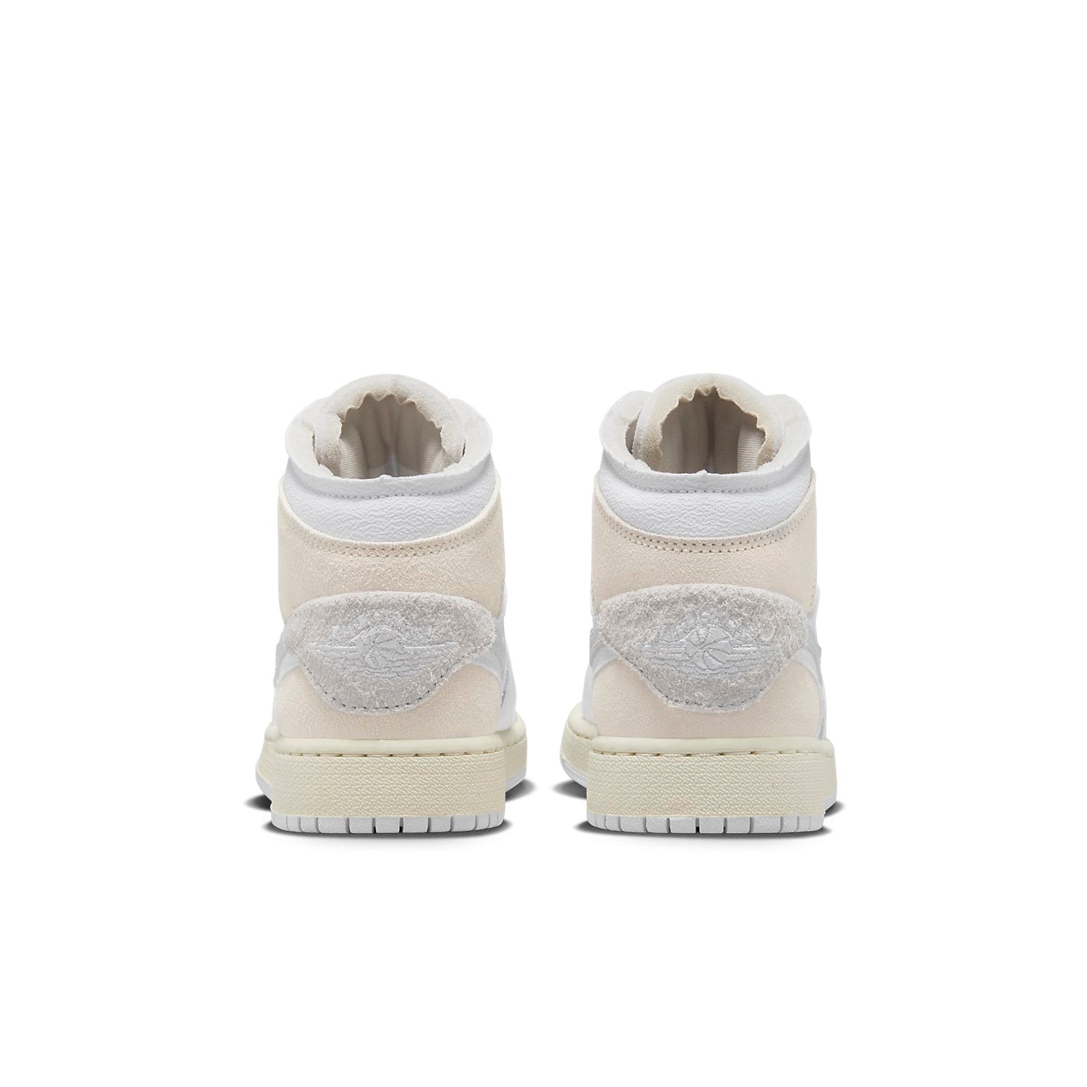 (GS) Air Jordan 1 Mid SE Craft 'Inside Out - White Sail' FB9142-120