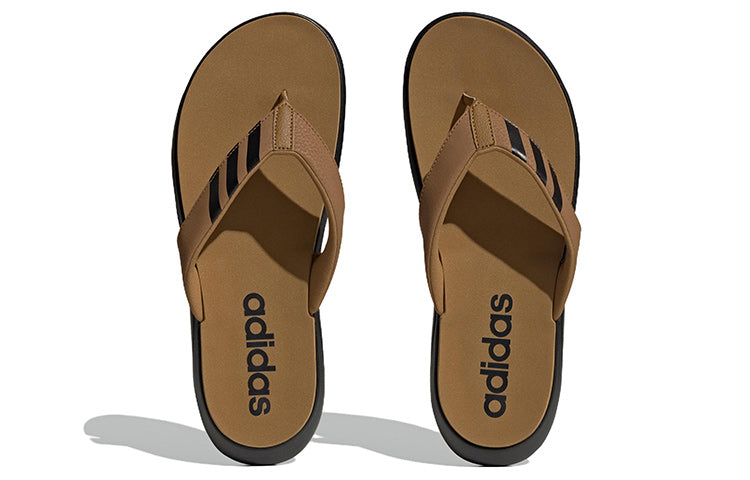 adidas Comfort Flip-Flops 'Brown Black' HP9423