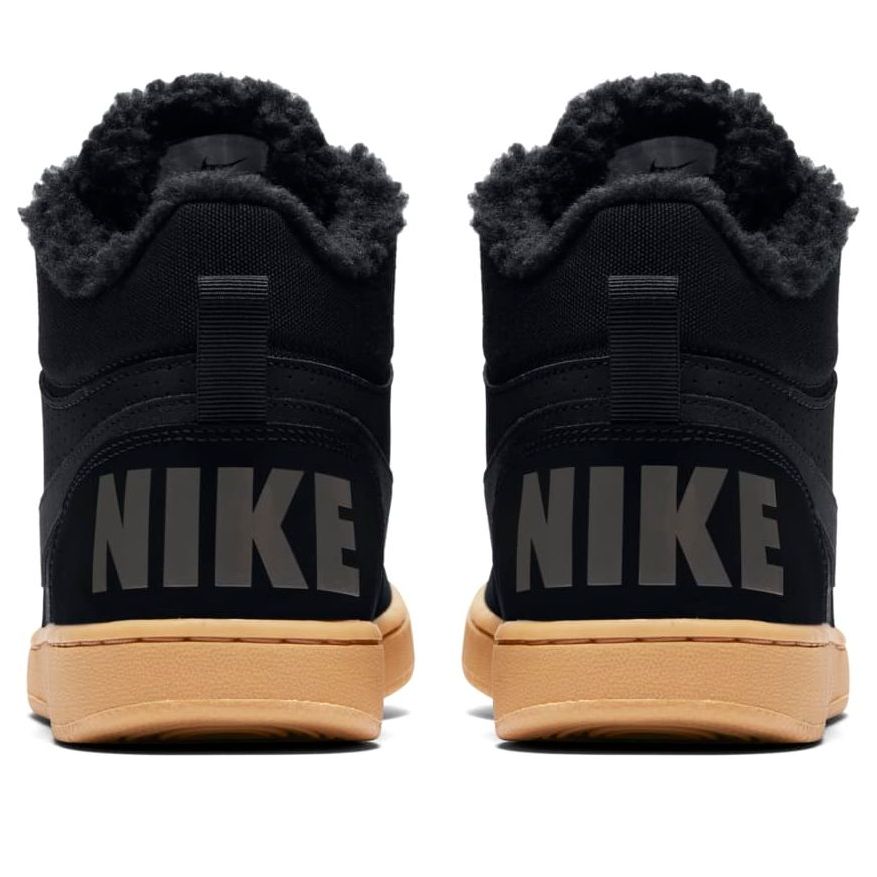 (GS) Nike Court Borought Mid Winter 'Black Gum' AA3458-002