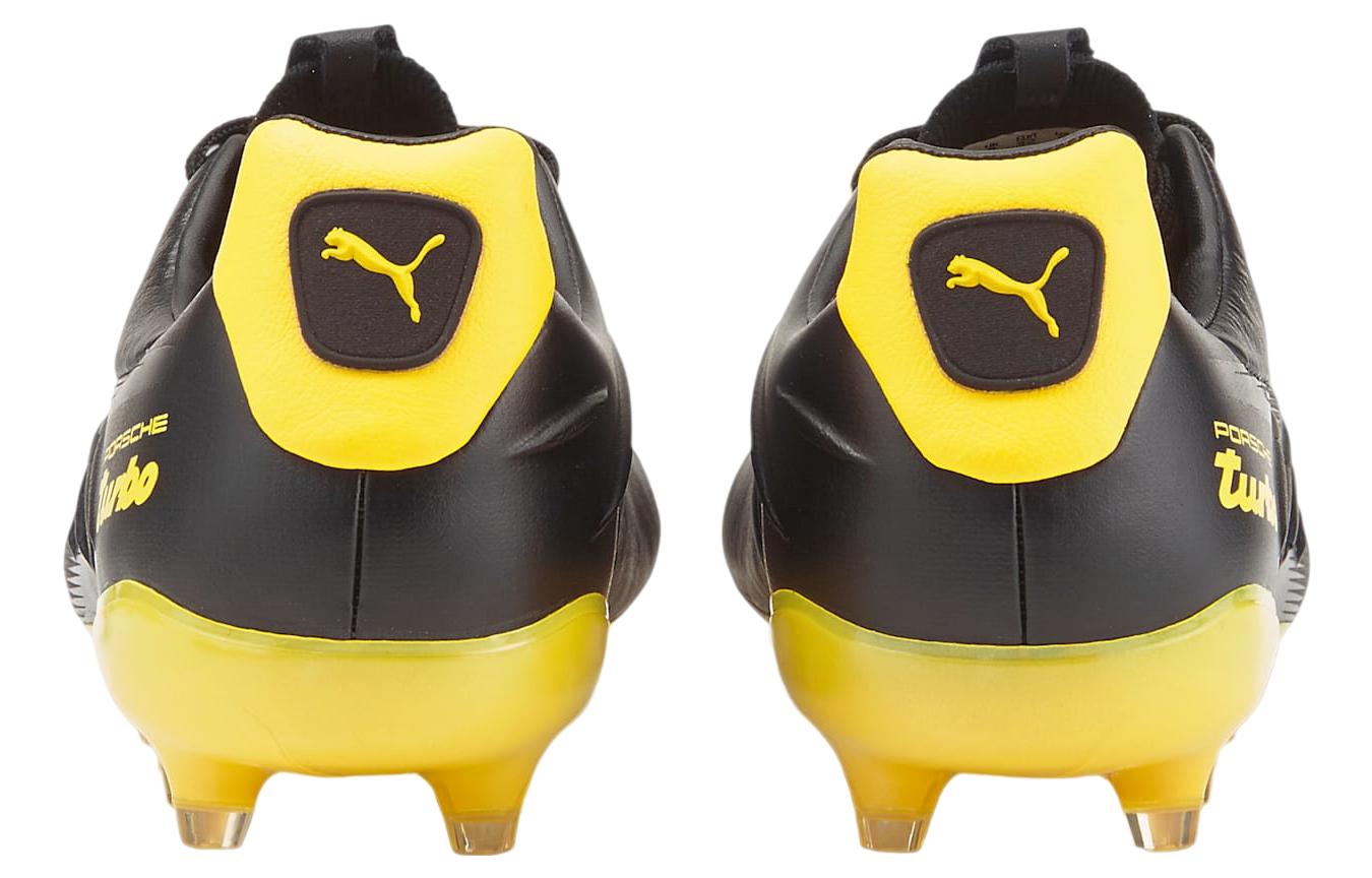 PUMA King Platinum 21 FG 'Black Lemon Chrome' 107028-01