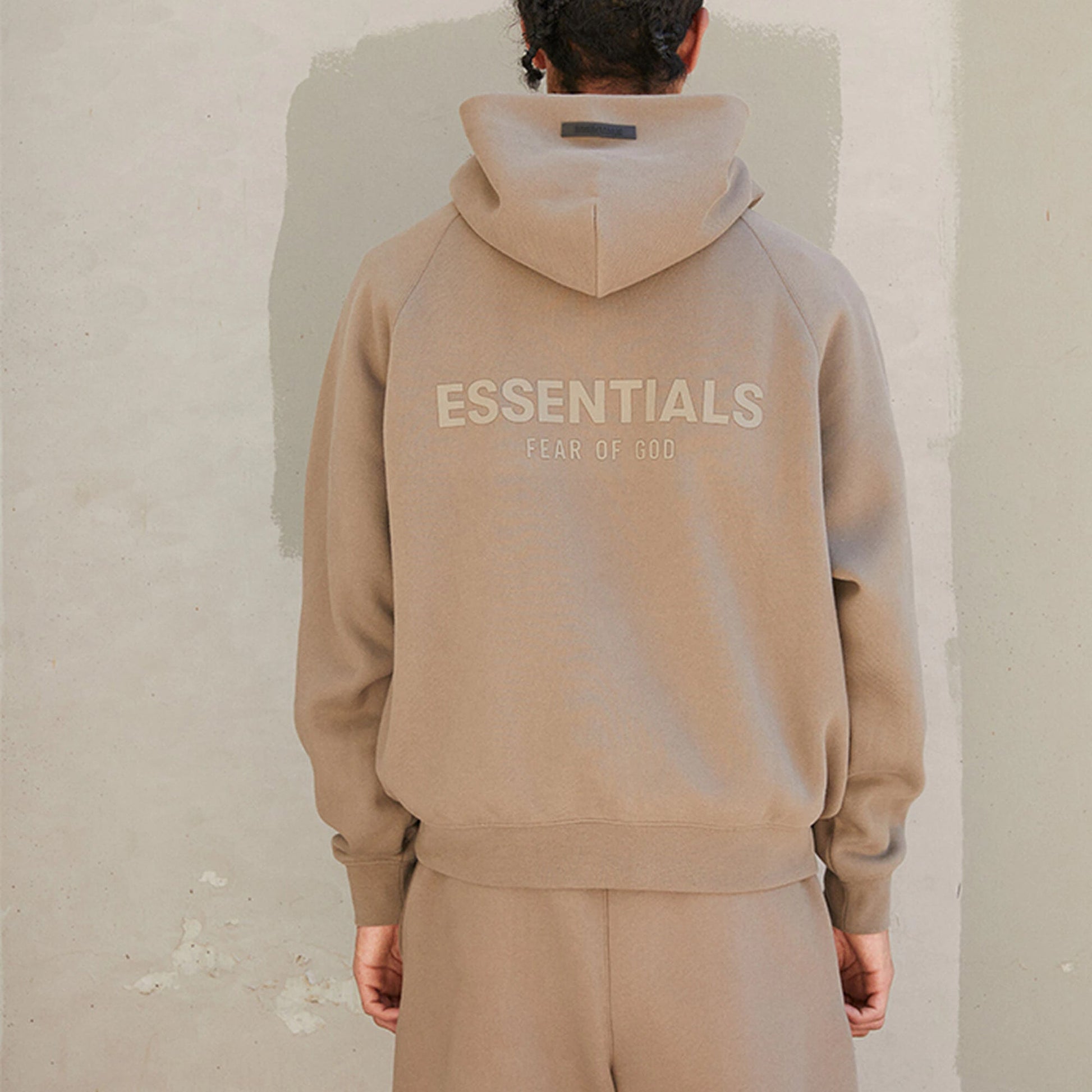 Fear of God Essentials FW21 Pullover Logo Hoodie 'Harvest' FOG-FW21-002