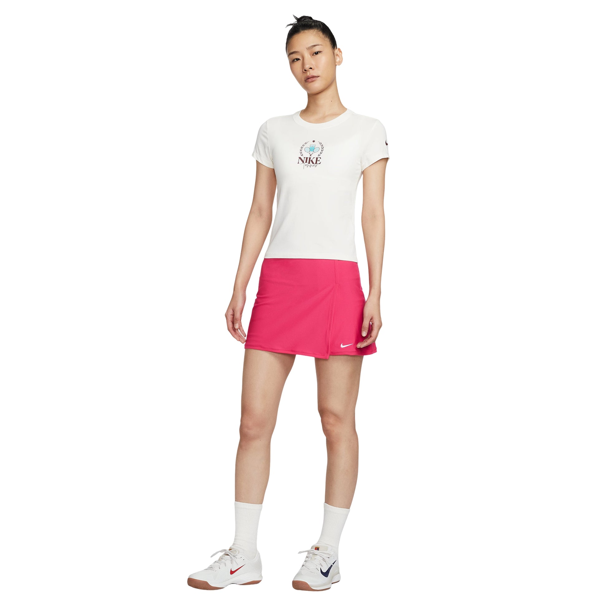 (WMNS) Nike Victory Dri-FIT Straight Tennis Skirt 'Rush Pink' FD5575-666