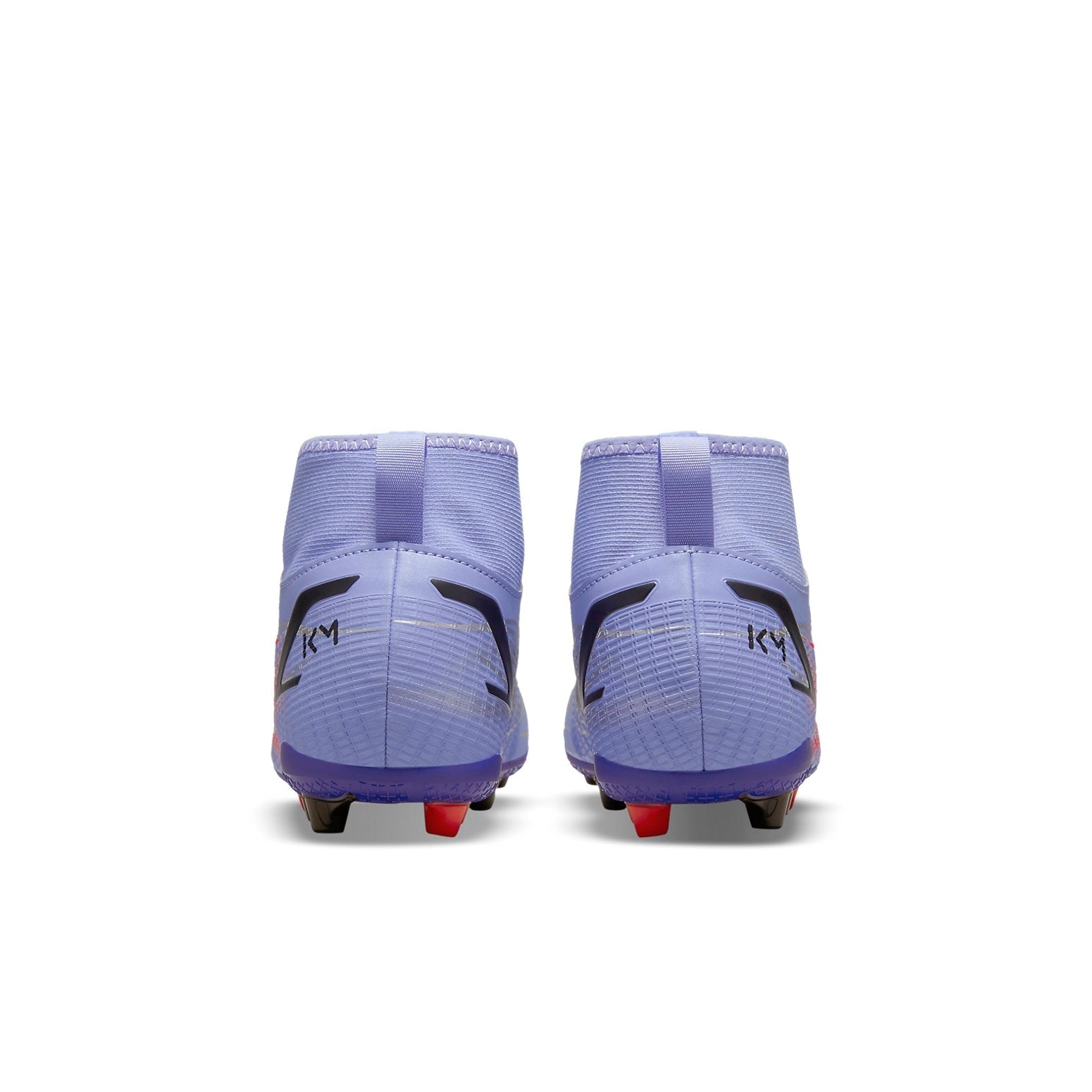 (GS) Nike Mercurial Superfly 8 Academy KM AG High-Top Soccer Shoes 'Purple Orange' DB2675-506