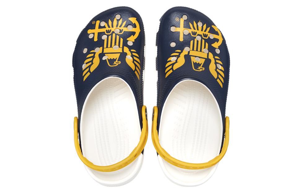Crocs Classic US NAVY Clogs 'Navy White' 207750-94S