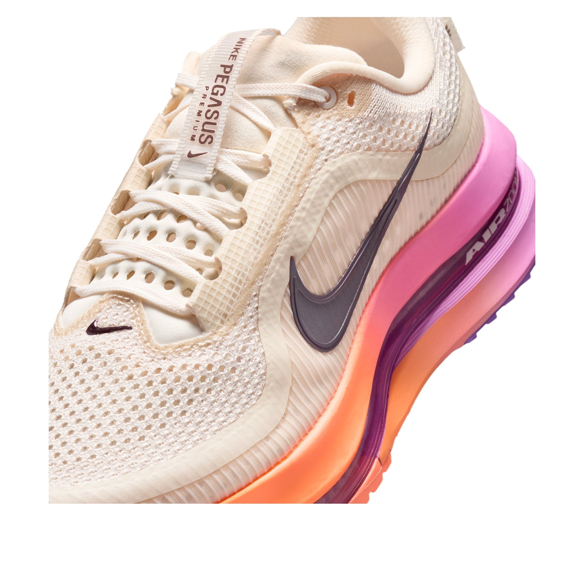 (WMNS) Nike Pegasus Premium 'Chalk Orange Pulse Bright Violet' HQ2593-113