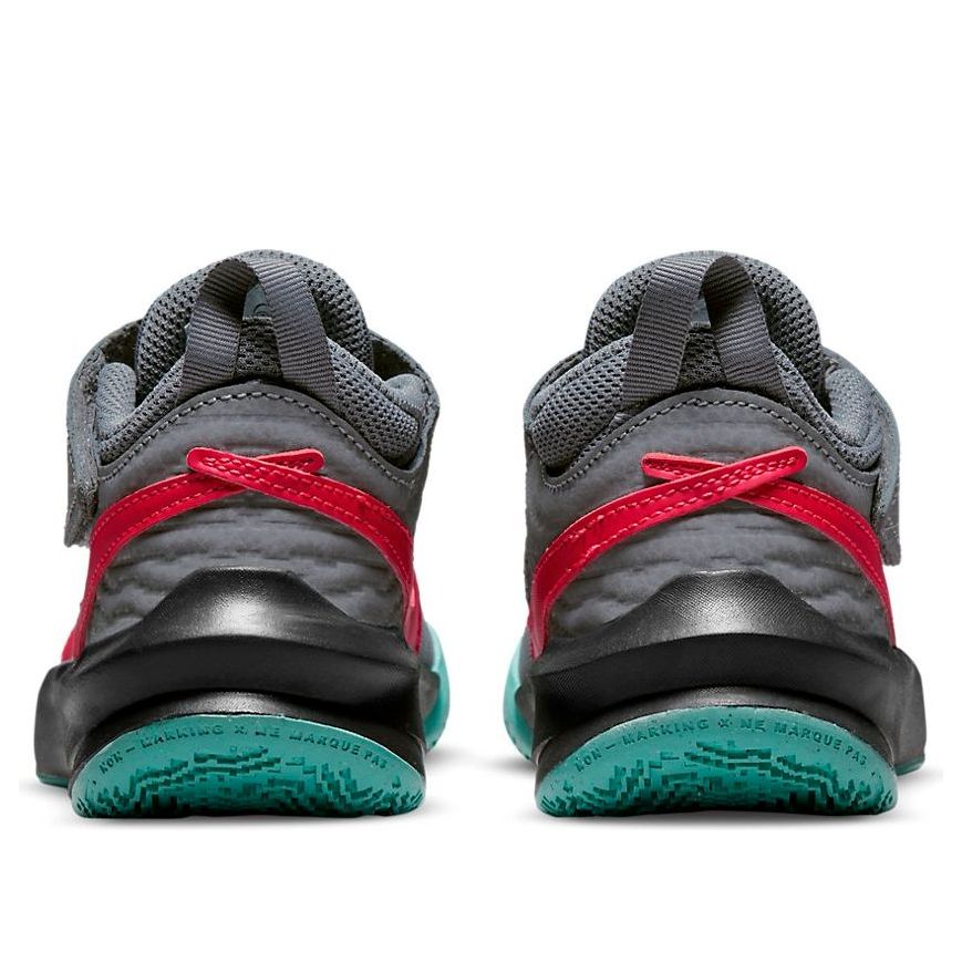 (PS) Nike Team Hustle D10 'Grey Teal Siren Red' CW6736-008