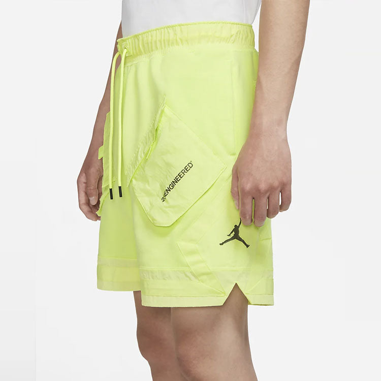 Air Jordan Sports Breathable Shorts Men s Yellow DA7203-745