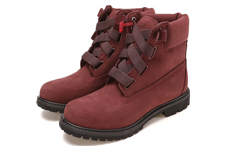 (WMNS) Timberland 6-Inch Premium Convenience Boots 'Burgundy' A1SEPC60