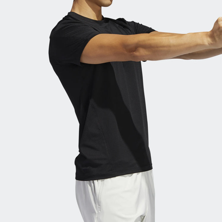 adidas KENTA RISE TEE Sports Short Sleeve Black FL4333