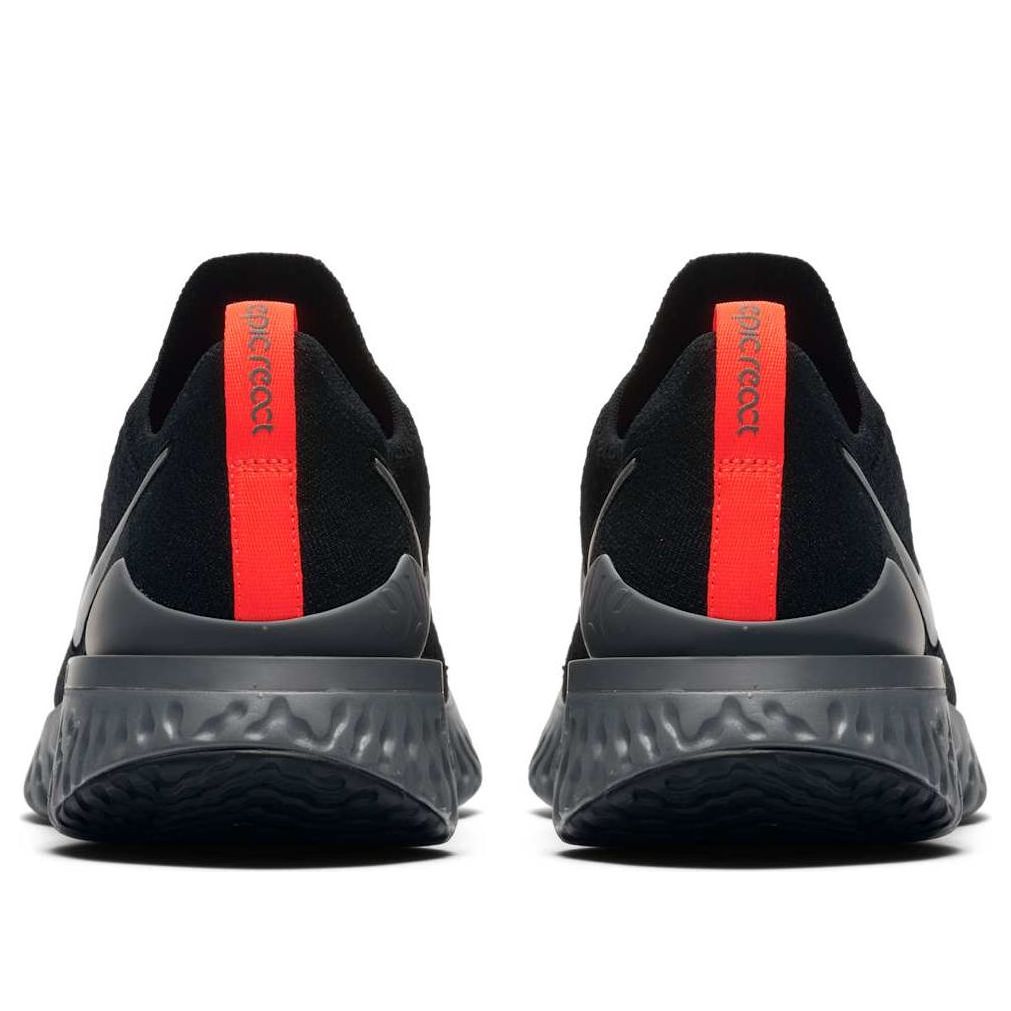 Nike Epic React Flyknit 2 'Black Red' CJ9695-001