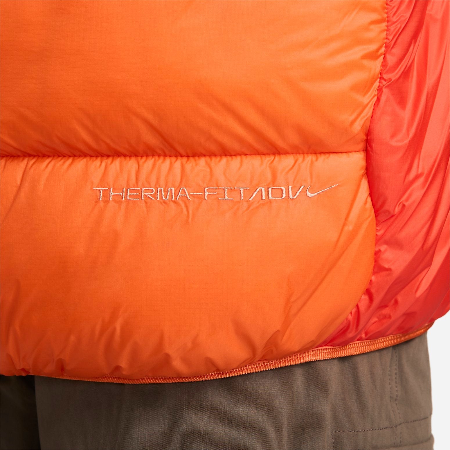 Nike ACG Therma-Fit ADV Lunar Lake Puffer Jacket Asia Sizing 'Safety Orange' DH3071-819