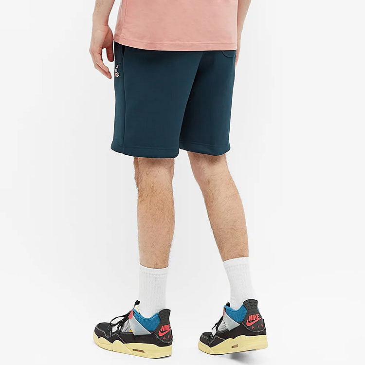 Air Jordan x Union LA Embroidered Logo Sports Shorts Asia Sizing 'Navy Blue' CV1260-454