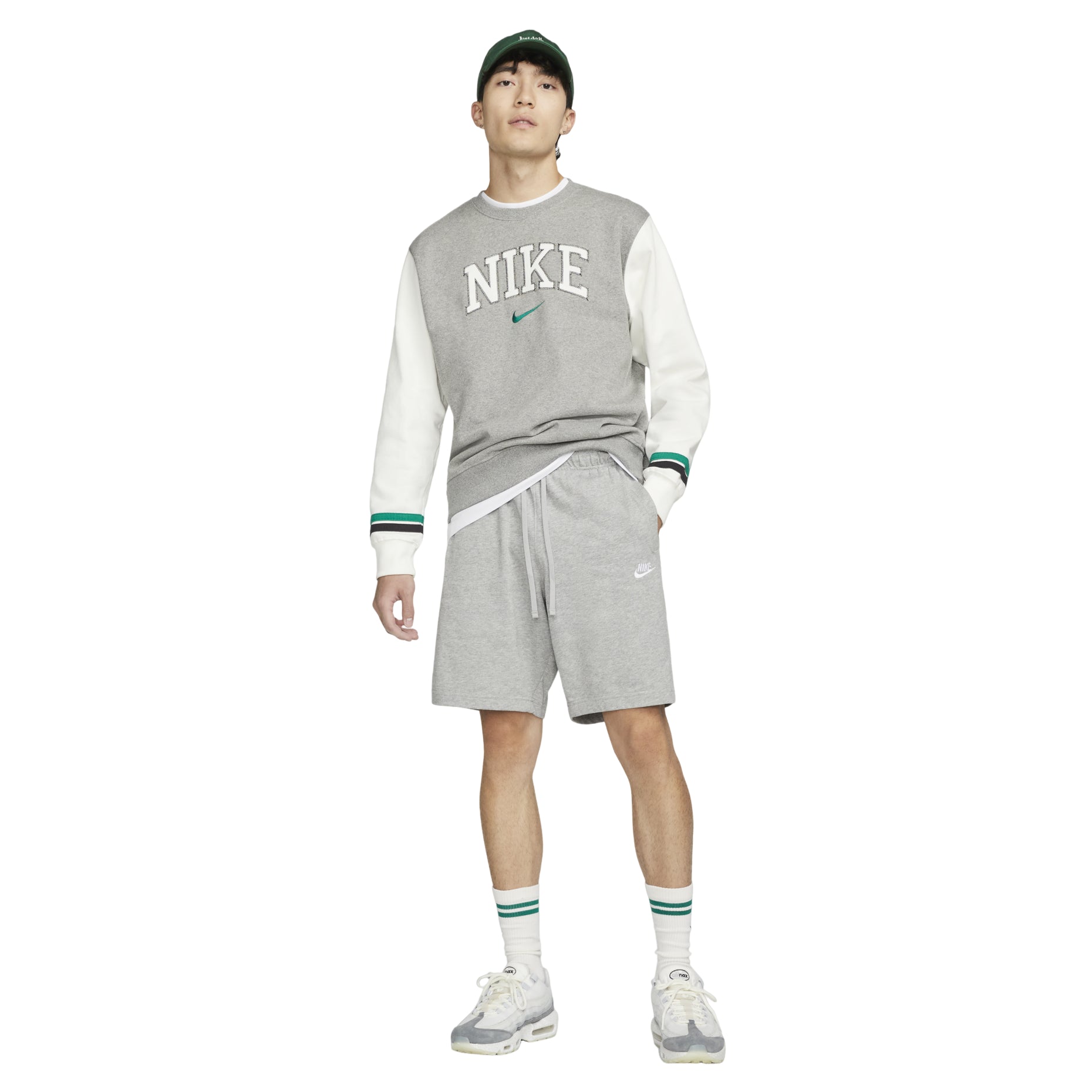 Nike Sportswear Club Shorts Asia Sizing 'Light Grey' BV2773-063
