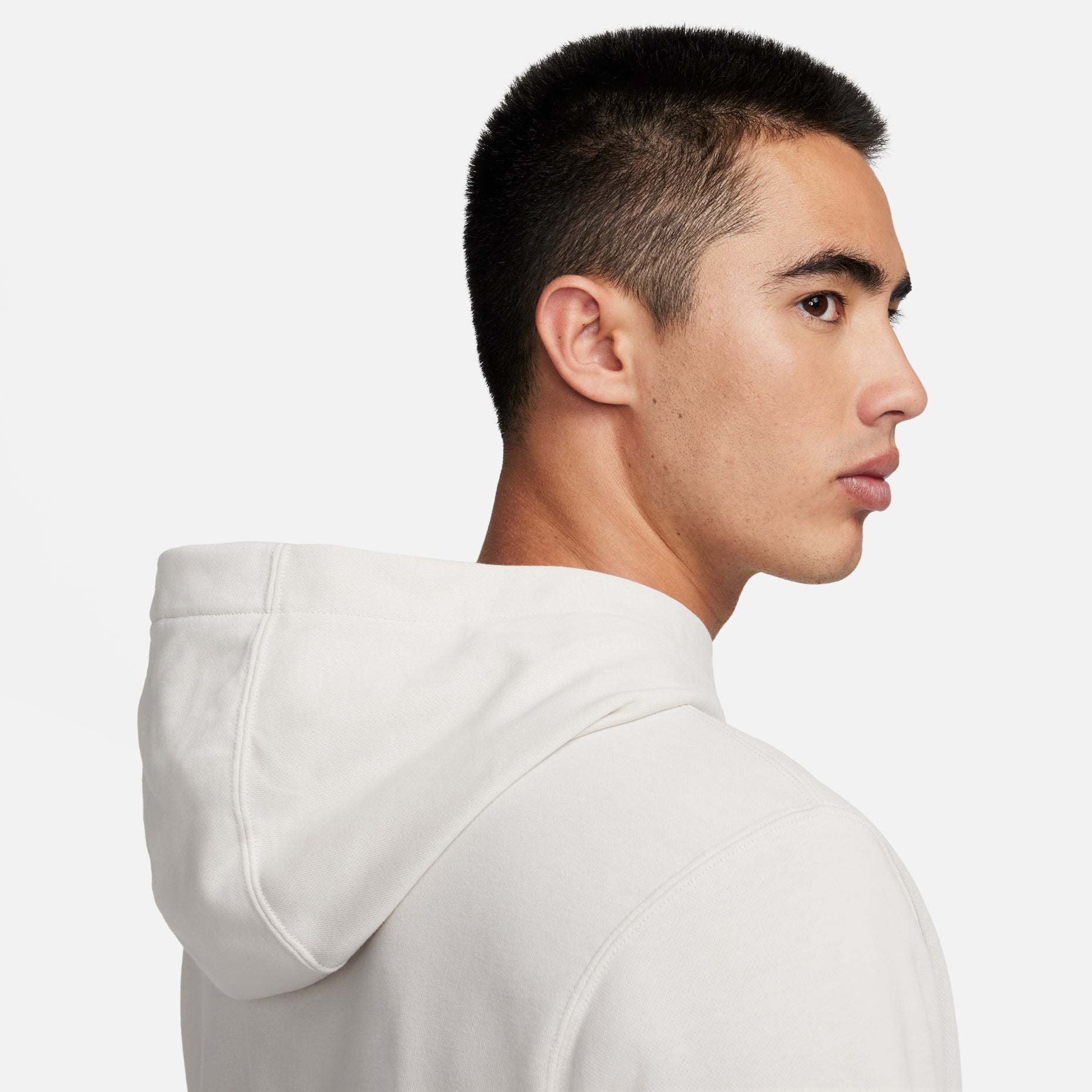 Nike Sportswear French Terry Pullover Hoodie 'Light Bone' FZ4765-104