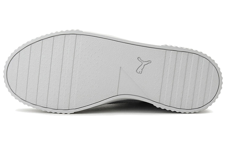 (WMNS) PUMA Carina Mid Winterized Shoes Grey/White 374140-03