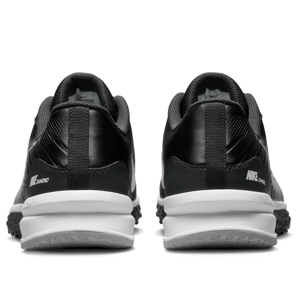 Nike Alpha Huarache Varsity 4 TF 'Black Dark Smoke Grey' DJ6518-010