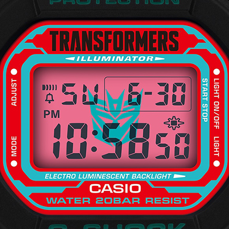 CASIO G-Shock Square 'Red' DW-5600-TF
