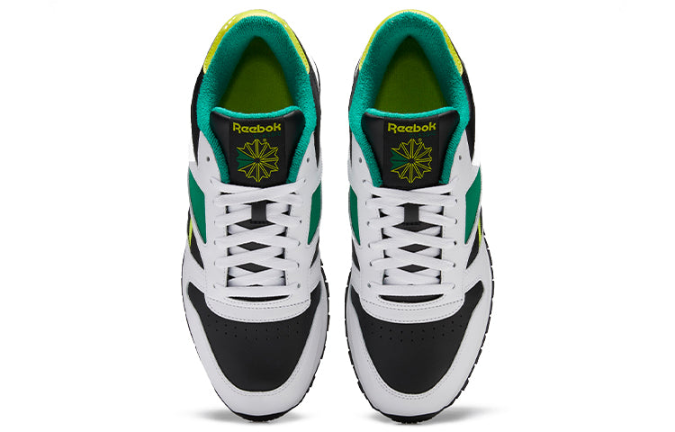 Reebok Classic Leather Mark 'Black Hero Yellow' EF7848