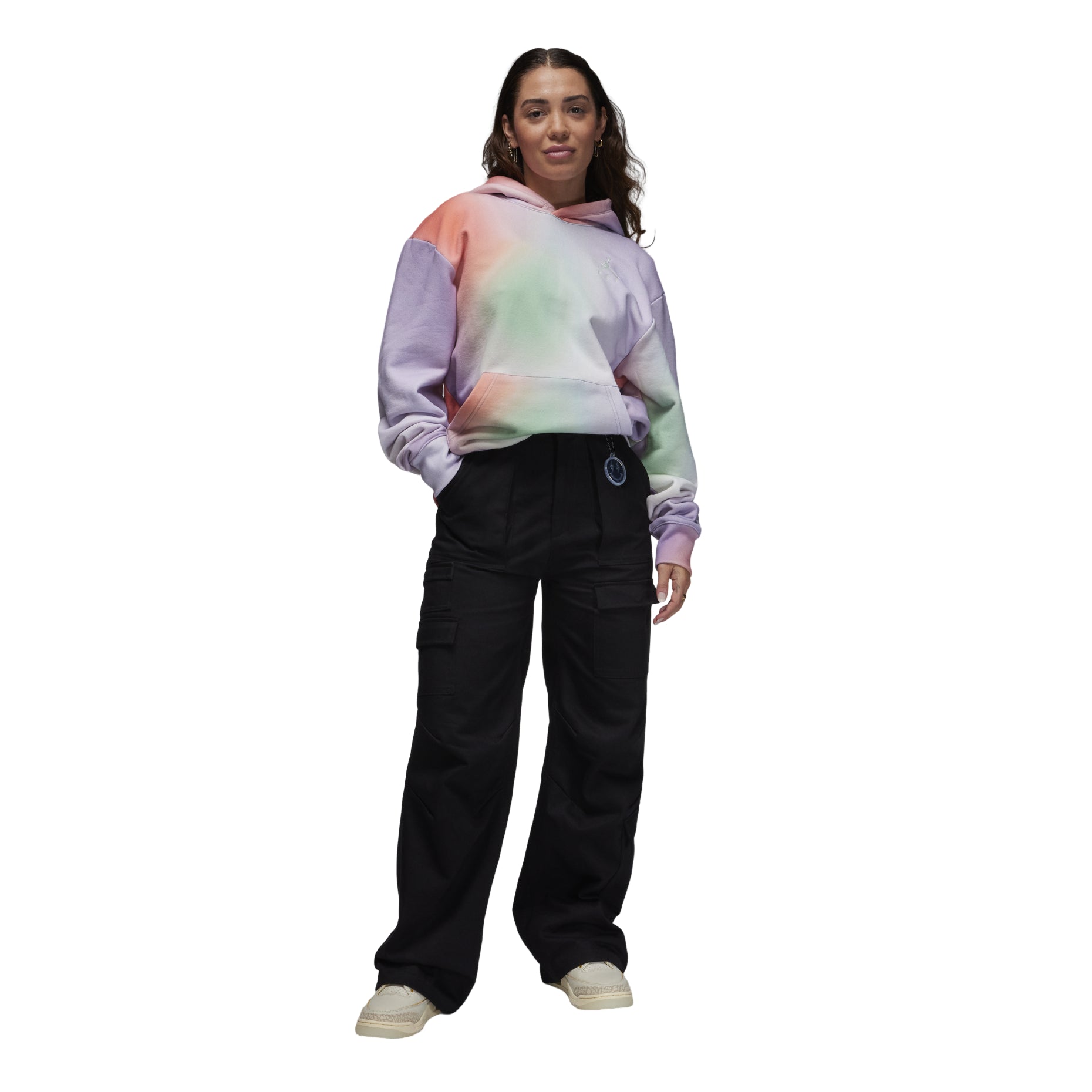 (WMNS) Air Jordan x J Balvin Woven Pants Asia Sizing 'Black' FJ6150-010