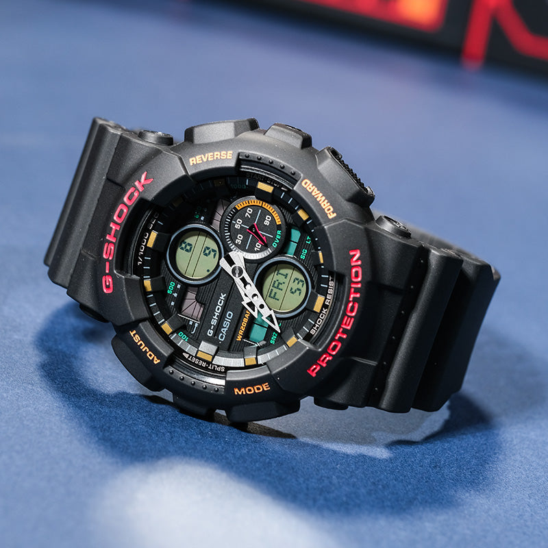 CASIO G-Shock Analog-Digital 'Black' GA-140-1A4PR