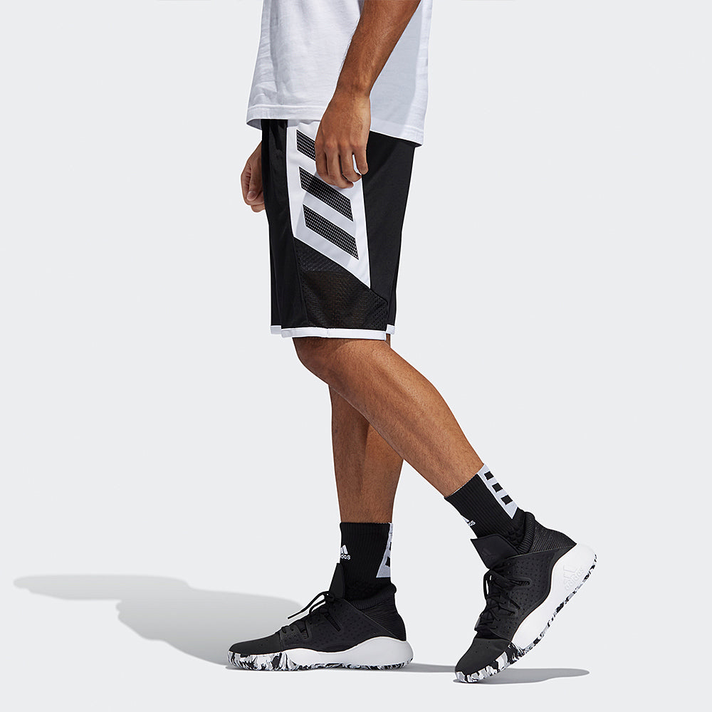 adidas Pro Madness Shr Basketball game Sports Shorts Black FH7947