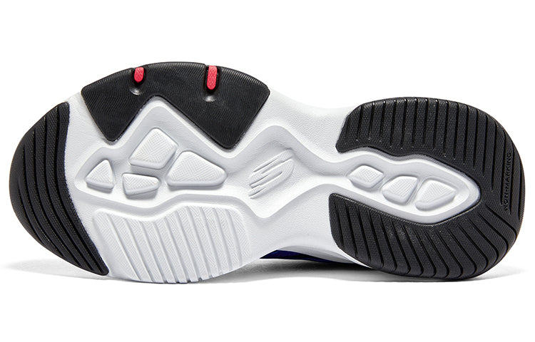 (GS) Skechers DLITES 4.0 'White Black Blue' 405211L-WBKB