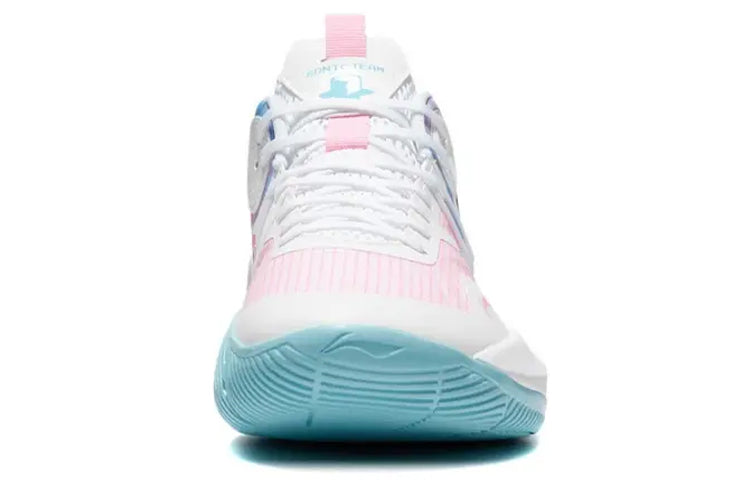 Li-Ning Sonic 9 Team Low 'White Prism Pink' ABPS023-1