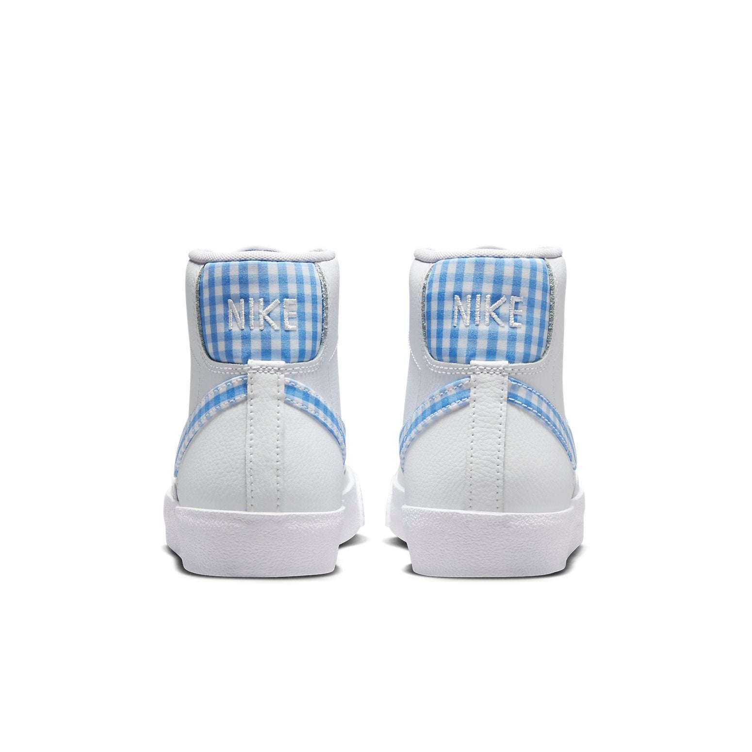 (WMNS) Nike Blazer Mid '77 'University Blue Gingham' FD9163-100