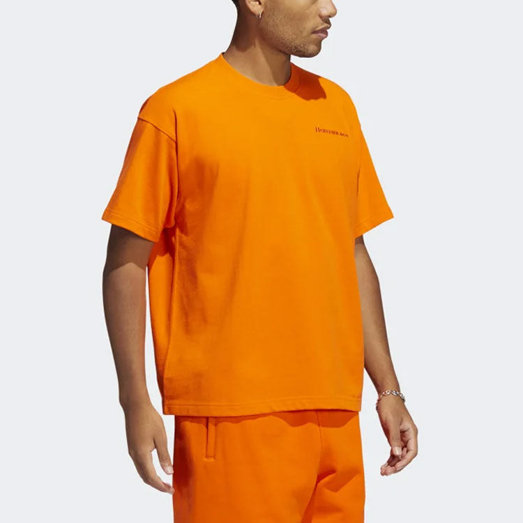 adidas x Pharrell Basic Sports T-Shirt 'Orange' HF9953