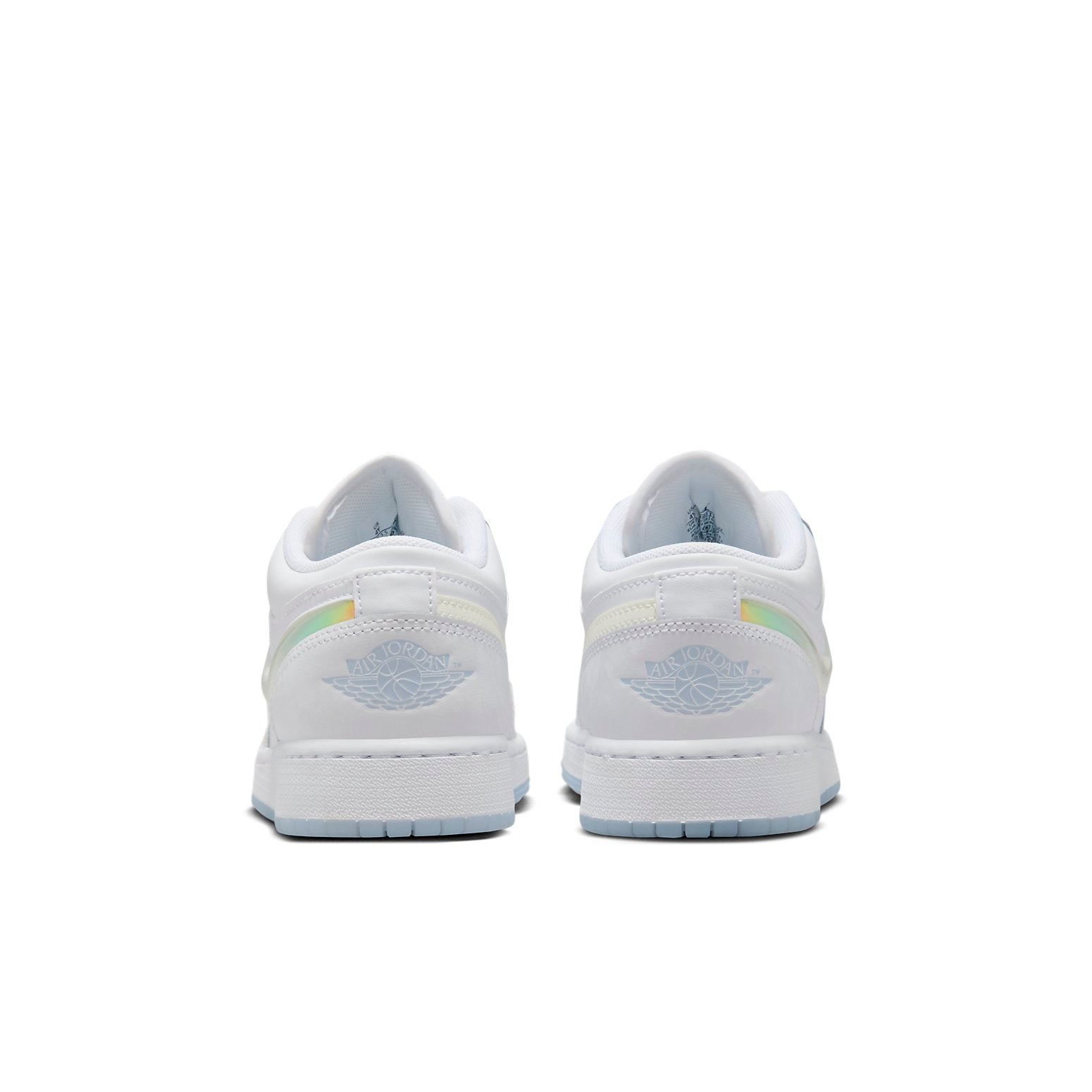 (GS) Air Jordan 1 Low 'Glitter Swoosh' FQ9112-100