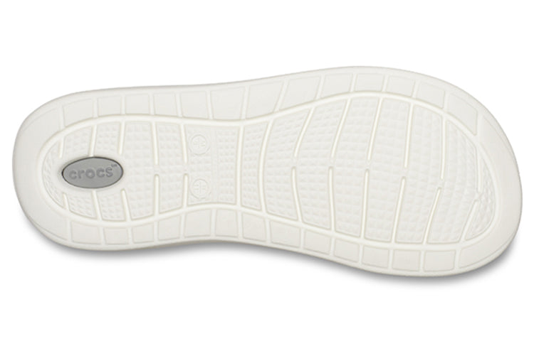 Crocs LiteRide Beach Gray Slippers 205182-06J