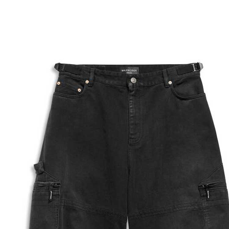 Balenciaga Cargo Pants 'Black' 767971TNW111672