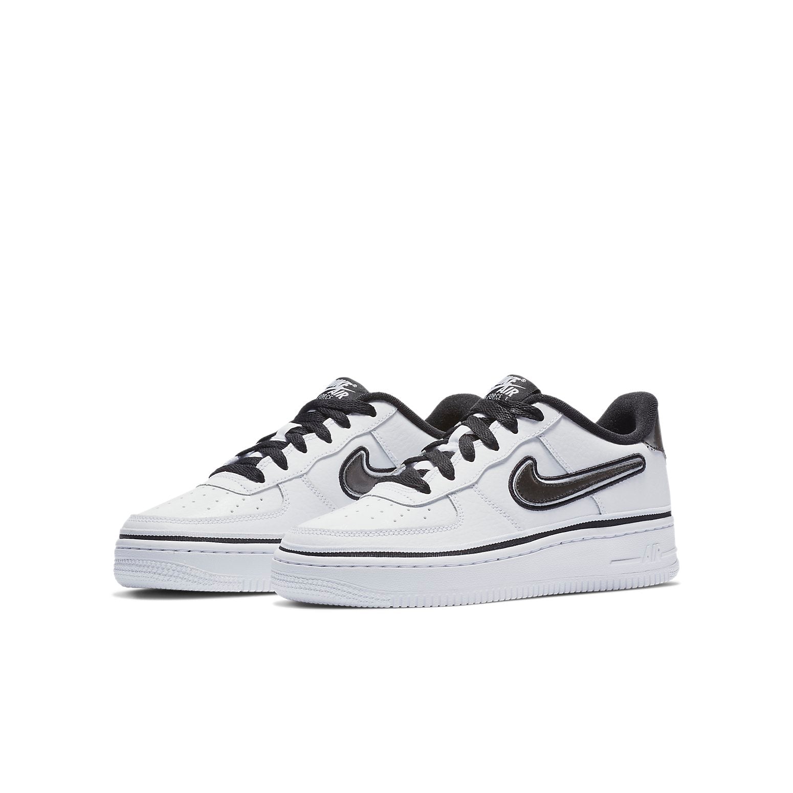 (GS) Nike Air Force 1 LV8 Sport 'White Black' AR0734-100