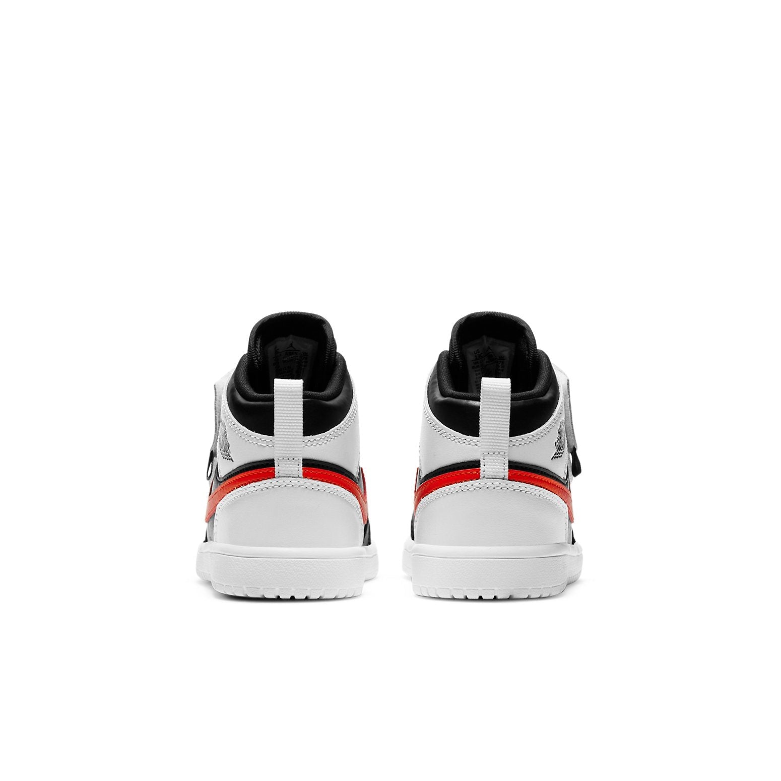 (PS) Air Jordan 1 Mid Alt 'White Black Red' AR6351-075