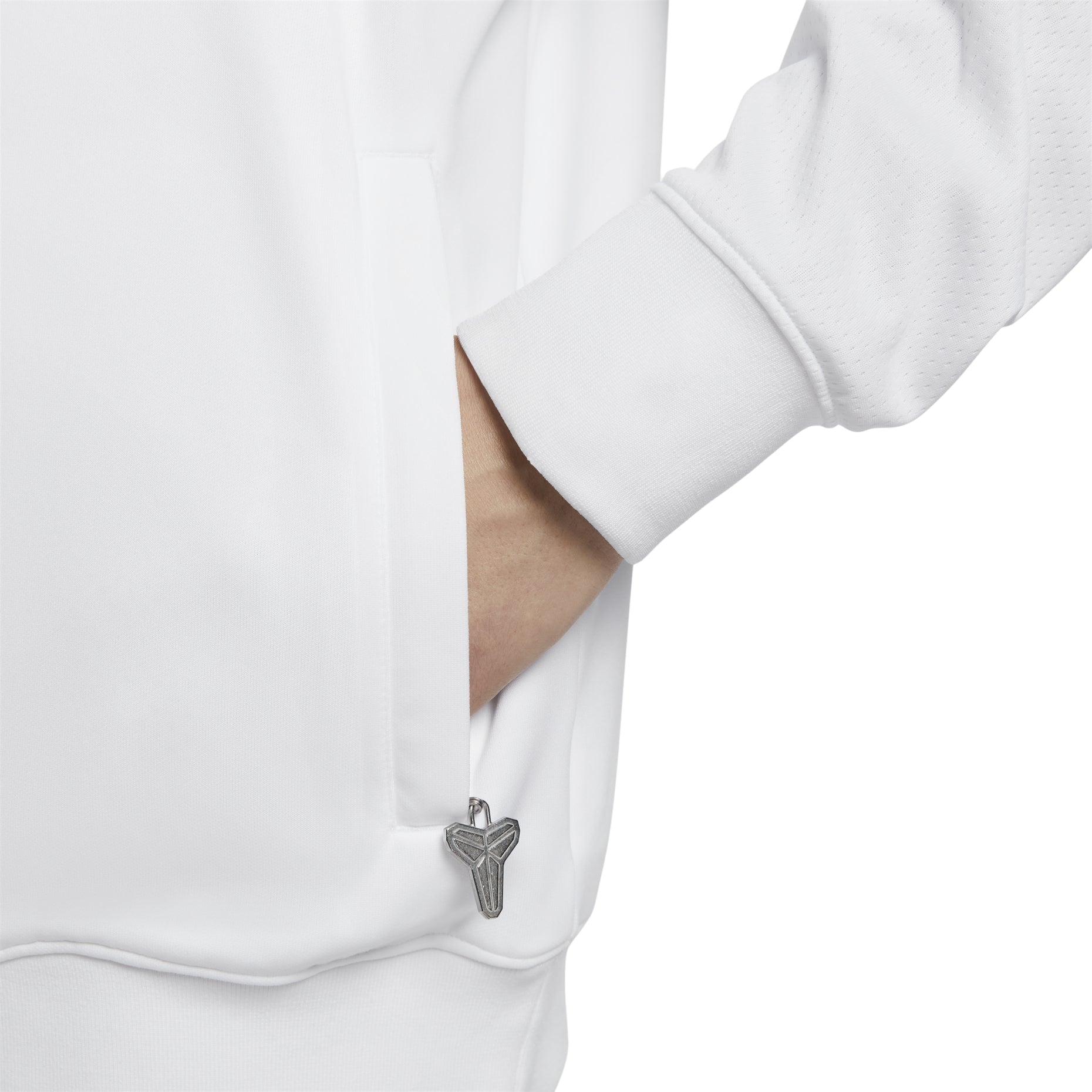 Nike Dri-FIT Kobe Basketball Jacket Asia Sizing 'White' FZ0937-100