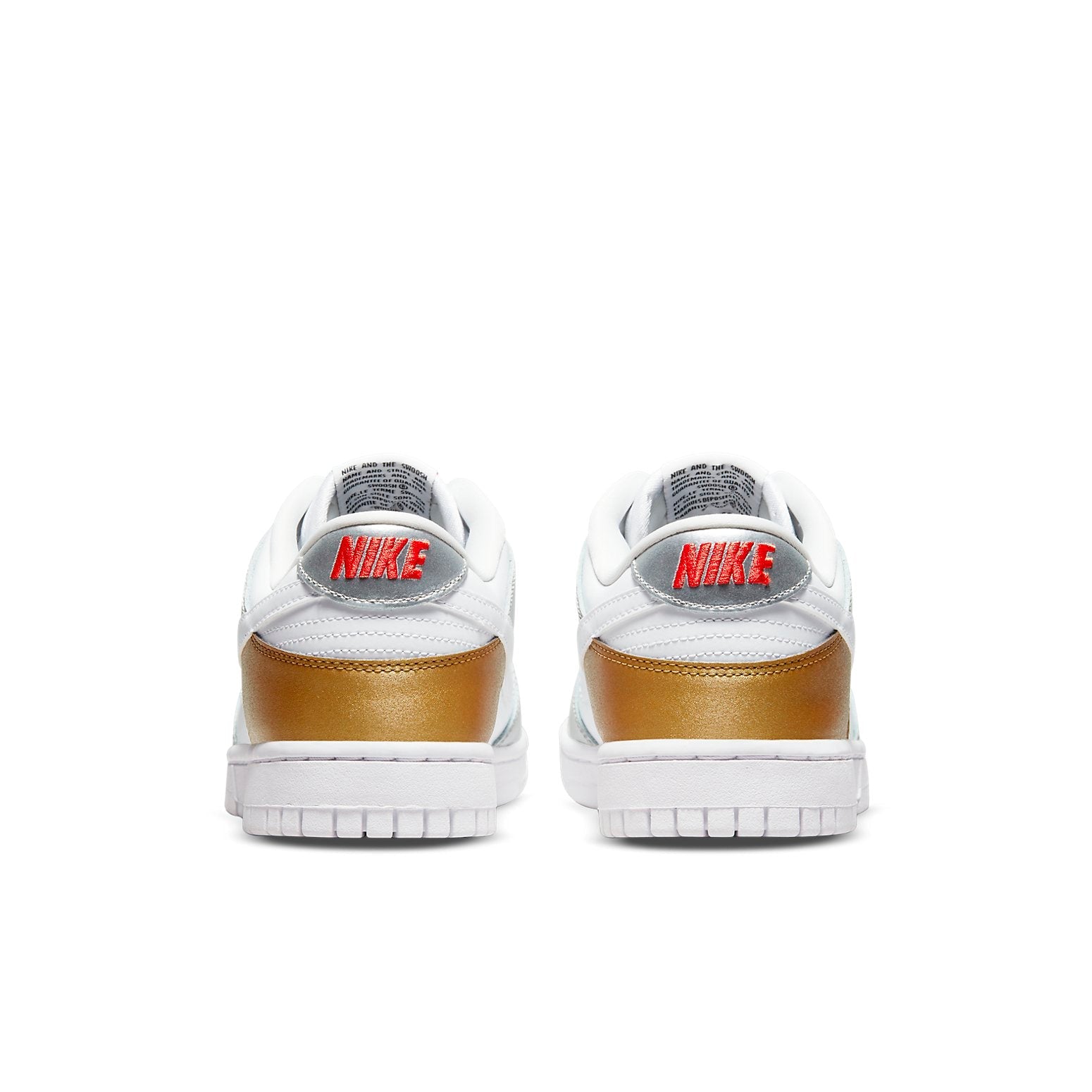 (WMNS) Nike Dunk Low SE 'Silver Gold Metallic' DH4403-700