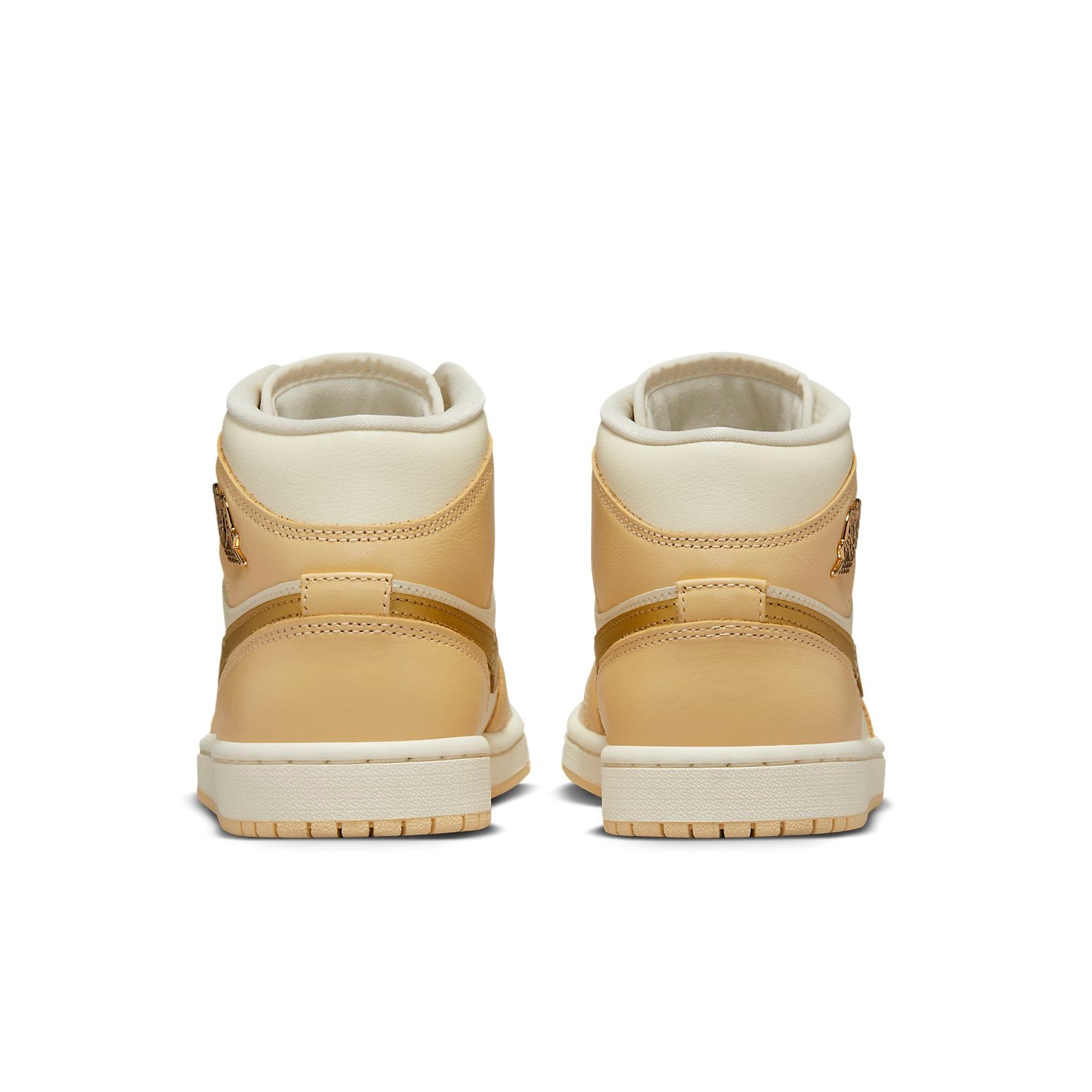 (WMNS) Air Jordan 1 Mid 'Pale Vanilla Gold' FB9892-200