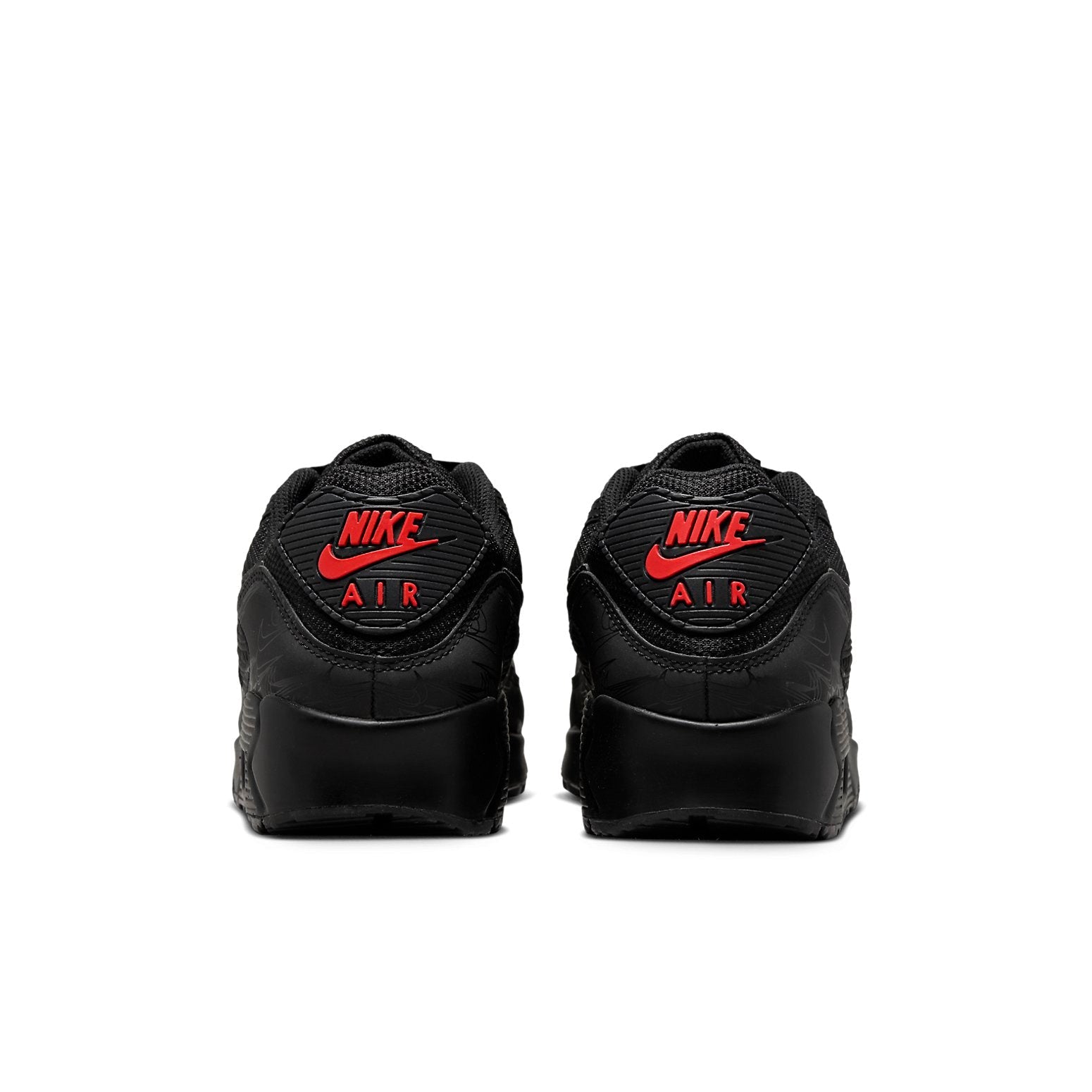 Nike Air Max 90 'Black Red Reflective' DZ4504-003