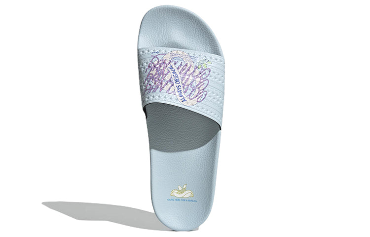 adidas Adilette Slide 'Almost Blue' HR0094