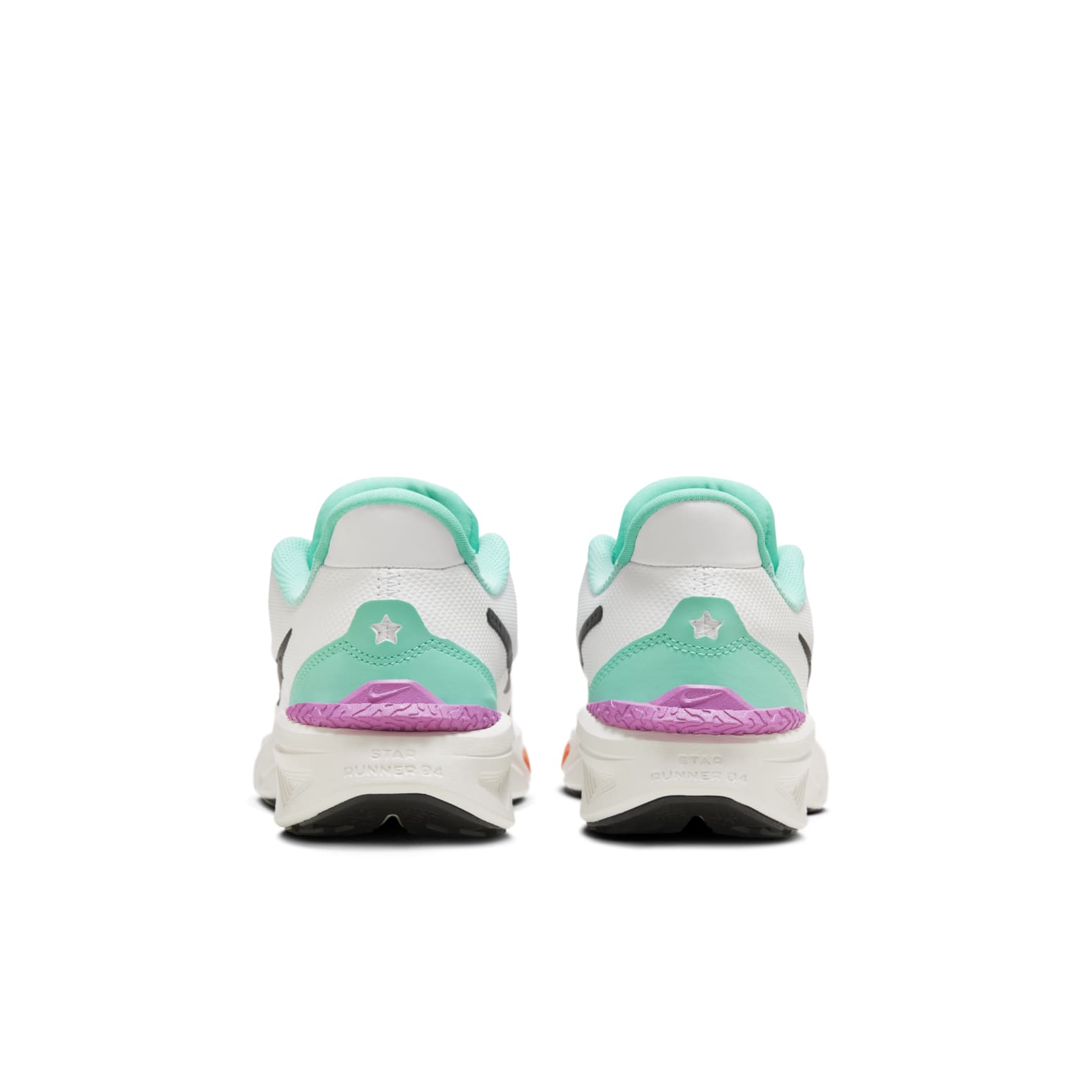(GS) Nike Star Runner 4 Next Nature SE 'White Orange Green Frost' HQ1187-101