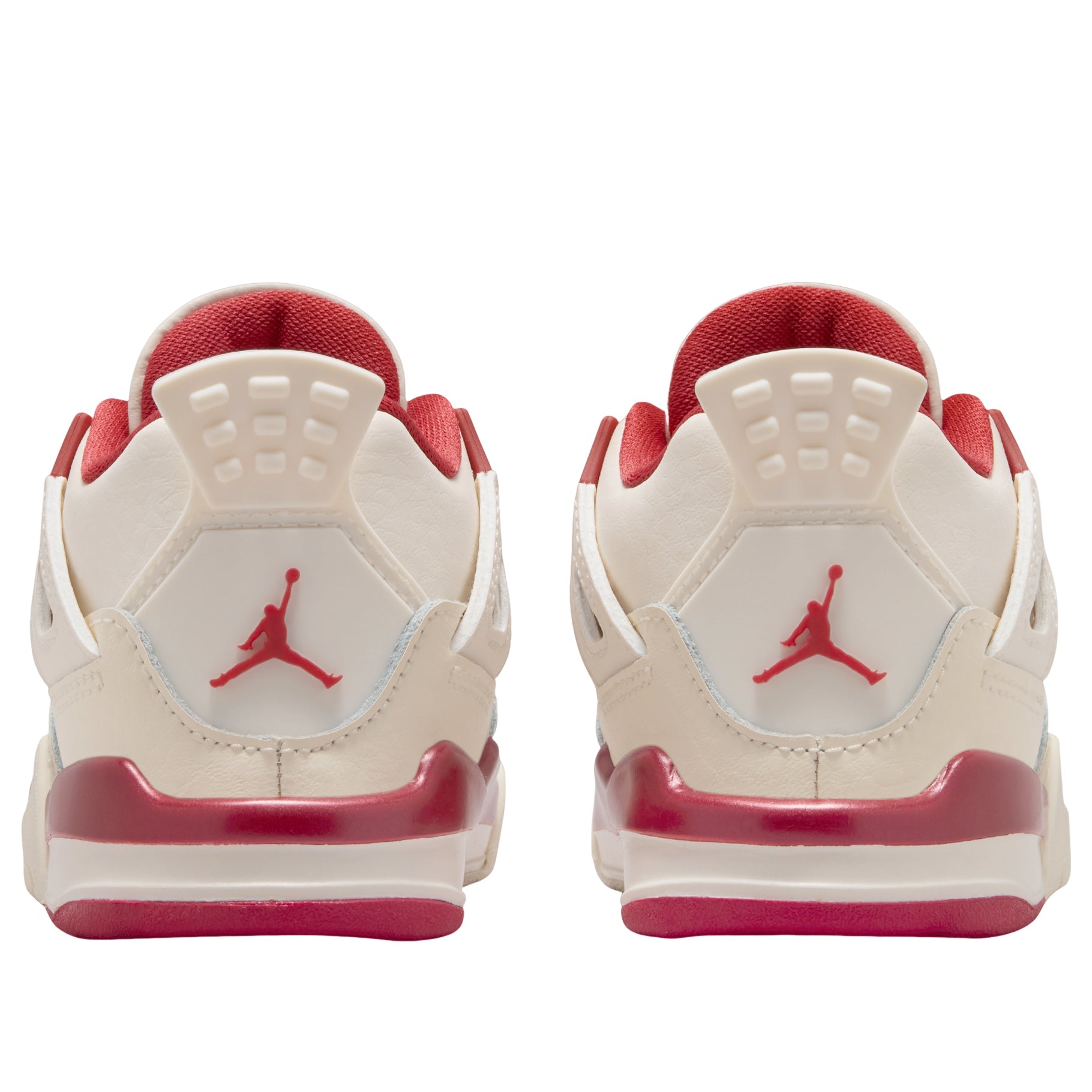 (TD) Air Jordan 4 'Pale Ivory Tough Red' HV4384-108