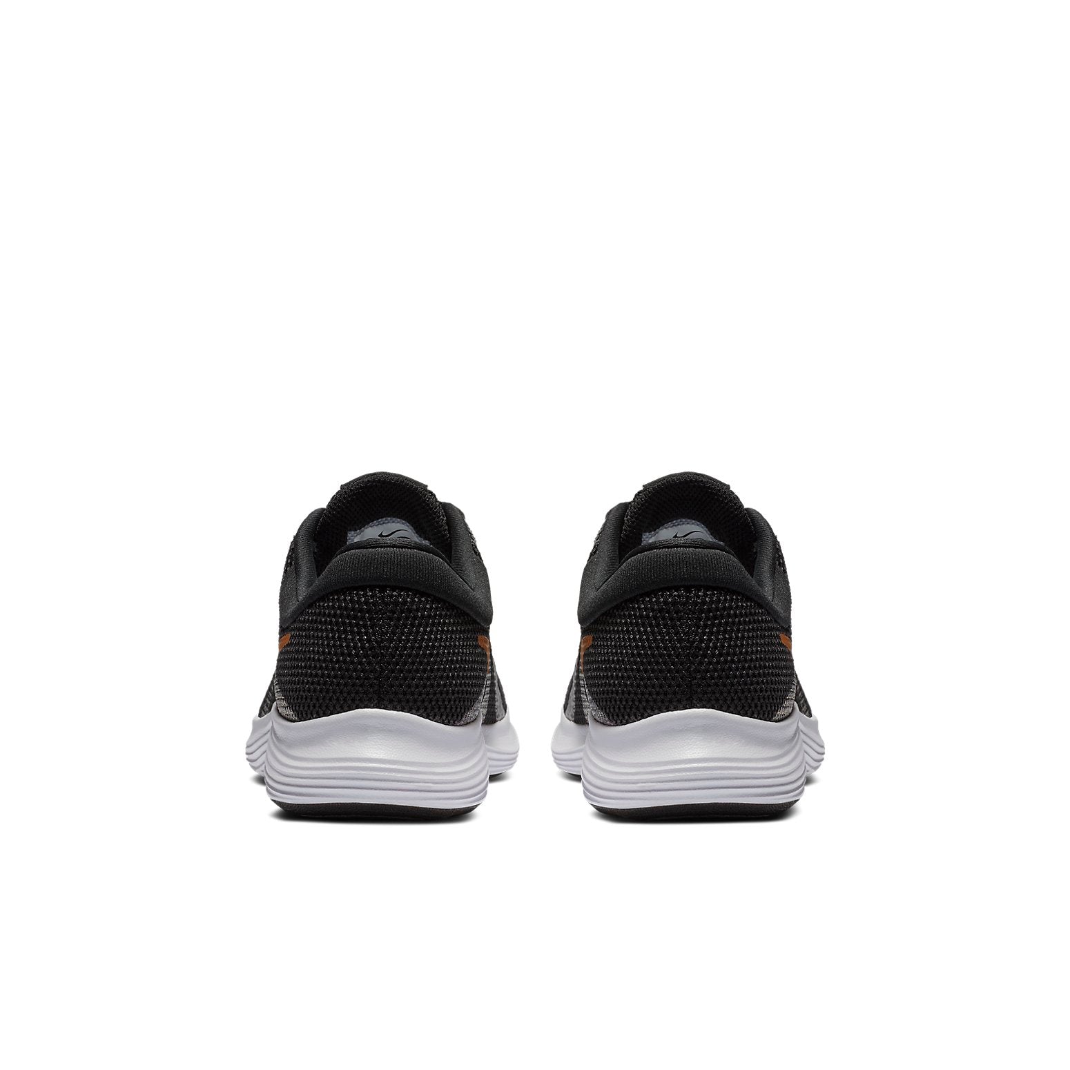 (GS) Nike Revolution 4 Shield 'Black Metallic Gold' AV4484-001