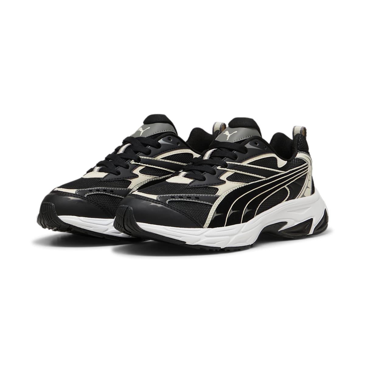 PUMA Morphic Retro 'Black Alpine Snow' 395920-03